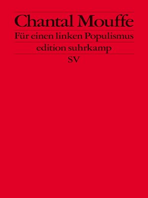 cover image of Für einen linken Populismus.